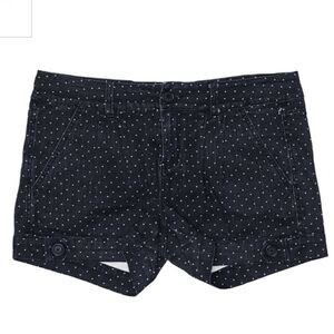 Be Bop Faded Destressed Black Shorts Swiss Dots Juniors 11 Casual Summer EUC